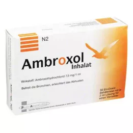 AMBROXOL Soluzione da inalare per nebulizzatore, 50X2 ml