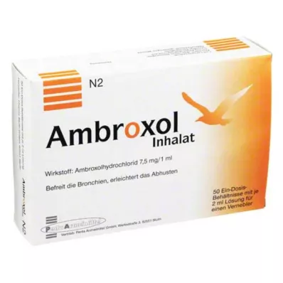 AMBROXOL Soluzione da inalare per nebulizzatore, 50X2 ml