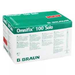 OMNIFIX Siringa di insulina da 1 ml per U100, 100 pz