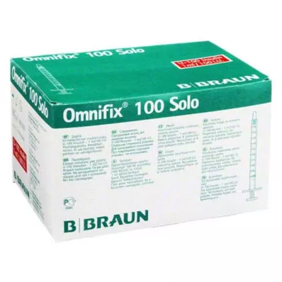 OMNIFIX Siringa di insulina da 1 ml per U100, 100 pz OMNIFIX Siringa di insulina da 1 ml per U100, 100 pz