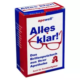 BRILLENPUTZTÜCHER Tutto chiaro, 10 pz