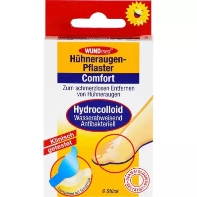 HÜHNERAUGENPFLASTER Idrocolloide comfort, 6 pz