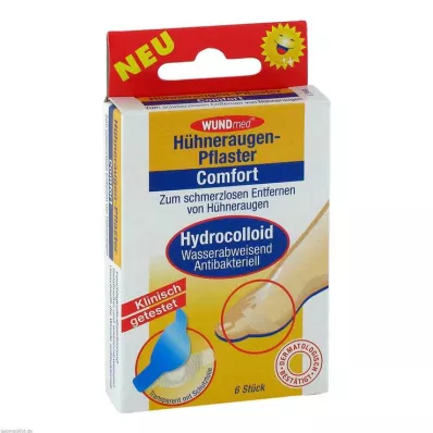 HÜHNERAUGENPFLASTER Idrocolloide comfort, 6 pz