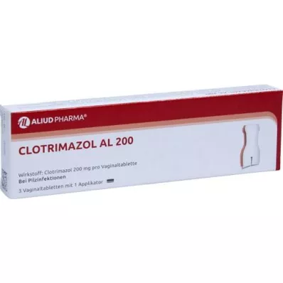 CLOTRIMAZOL AL 200 compresse vaginali, 3 pezzi