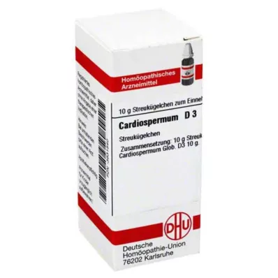 CARDIOSPERMUM D 3 globuli, 10 g CARDIOSPERMUM D 3 globuli, 10 g