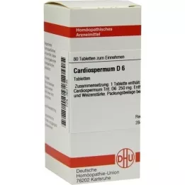 CARDIOSPERMUM D 6 compresse, 80 pz