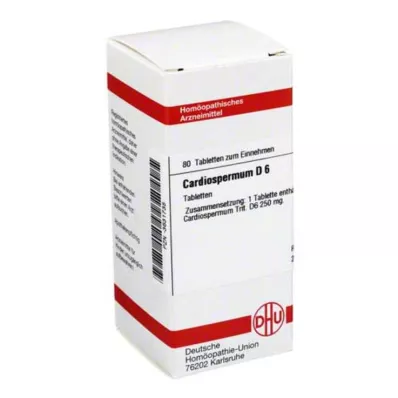 DHU Cardiospermum D 6 compresse, 80 pz DHU Cardiospermum D 6 compresse, 80 pz