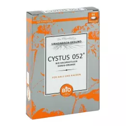 CYSTUS 052 Pastiglie organiche per la gola Arancia e Miele, 66 pz
