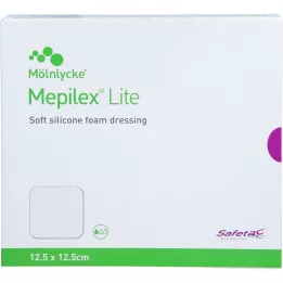 MEPILEX Medicazione Lite in schiuma 12,5x12,5 cm sterile, 5 pz