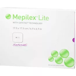 MEPILEX Medicazione Lite in schiuma 17,5x17,5 cm sterile, 5 pz