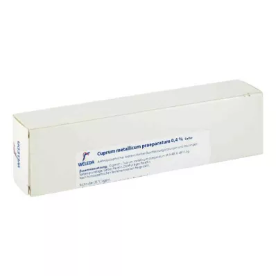 CUPRUM METALLICUM praep.0,4% unguento, 65 g