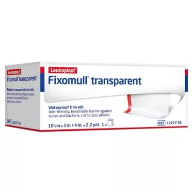 Fixomull trasparente 2mx10cm, 1 pz