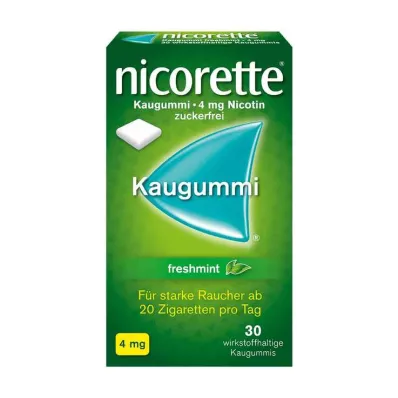 NICORETTE Gomma da masticare alla menta fresca da 4 mg, 30 pezzi NICORETTE Gomma da masticare alla menta fresca da 4 mg, 30 pezzi