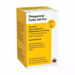 THIOGAMMA Turbo Set Pur fiale per iniezione, 50 ml