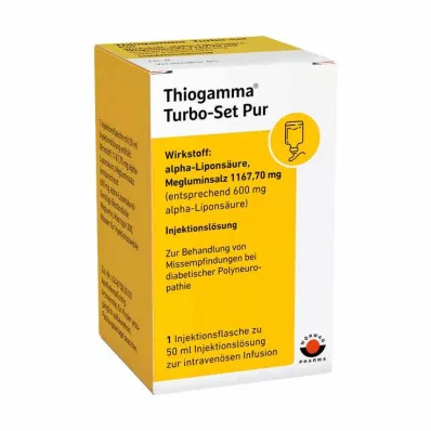 THIOGAMMA Turbo Set Pur fiale per iniezione, 50 ml THIOGAMMA Turbo Set Pur fiale per iniezione, 50 ml