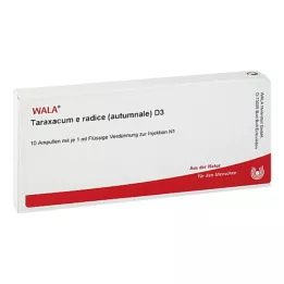 TARAXACUM E Rad.autumnale D 3 fiale, 10X1 ml
