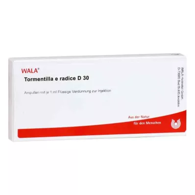TORMENTILLA E radice D 30 Fiale, 10X1 ml TORMENTILLA E radice D 30 Fiale, 10X1 ml