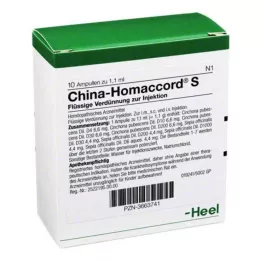 CHINA HOMACCORD Fiale S, 10 pz