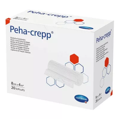 PEHA CREPP Benda di fissaggio 8 cmx4 m, 20 pz PEHA CREPP Benda di fissaggio 8 cmx4 m, 20 pz