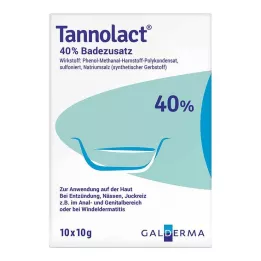 TANNOLACT Additivo per bagno, 10X10 g