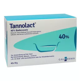 TANNOLACT Additivo per bagno, 40X10 g