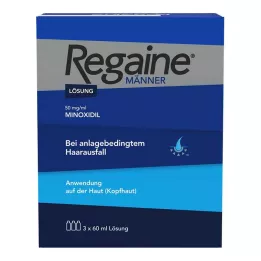 REGAINE Soluzione uomo, 3X60 ml