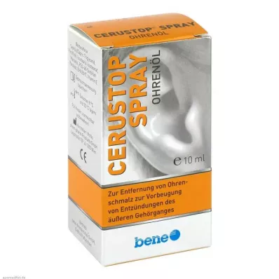 CERUSTOP Olio per le orecchie spray, 10 ml