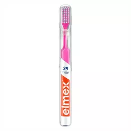 ELMEX 29 Spazzolino da denti in faretra medio, 1 pz