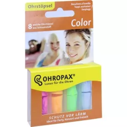 OHROPAX tappo in schiuma colorata, 8 pezzi