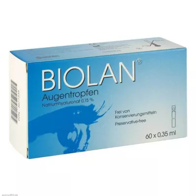 BIOLAN Pipette monodose per collirio, 60X0,35 ml BIOLAN Pipette monodose per collirio, 60X0,35 ml