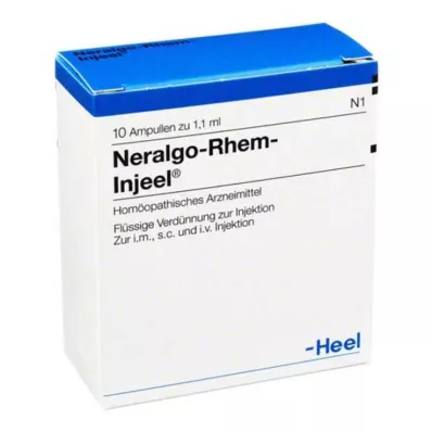 NERALGO Rhem Injeel Fiale, 10 pz NERALGO Rhem Injeel Fiale, 10 pz