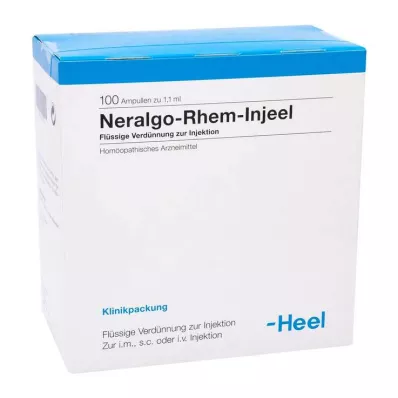 NERALGO Rhem Injeel Fiale, 100 pz NERALGO Rhem Injeel Fiale, 100 pz