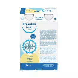 FRESUBIN ENERGY DRINK Biberon alla vaniglia, 4X200 ml