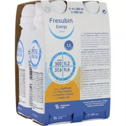 FRESUBIN ENERGY DRINK Bottiglia Multifruit, 4X200 ml