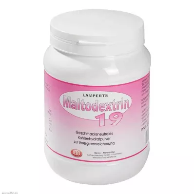 MALTODEXTRIN 19 Polvere di Lamperts, 850 g