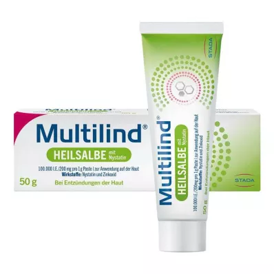 Unguento curativo multiresina con nistatina e ossido di zinco, 50 g Unguento curativo multiresina con nistatina e ossido di zinco, 50 g