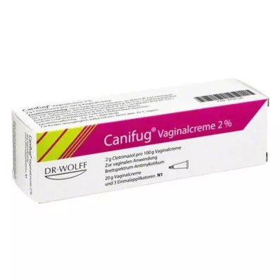 CANIFUG Crema vaginale 2% w. 3 applicazioni, 20 g CANIFUG Crema vaginale 2% w. 3 applicazioni, 20 g
