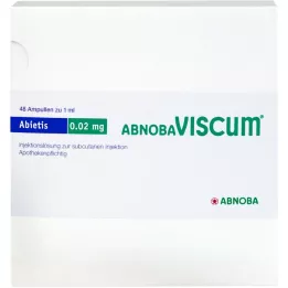 ABNOBAVISCUM Abietis 0,02 mg fiale, 48 pz
