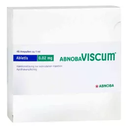 ABNOBAVISCUM Abietis 0,02 mg fiale, 48 pz