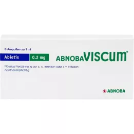 ABNOBAVISCUM Abietis 0,2 mg fiale, 8 pz