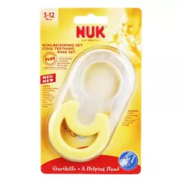 NUK Set di anelli di raffreddamento per dentizione, 2 pezzi