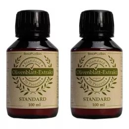 OLIVENBLATT-Estratto liquido in confezione doppia, 2X100 ml