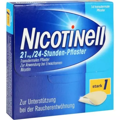 NICOTINELL 21 mg/24 ore cerotto 52,5 mg, 14 pz