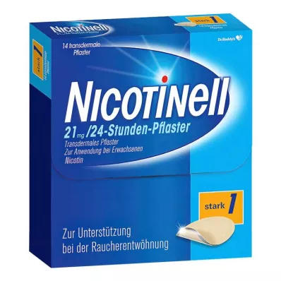 NICOTINELL Cerotti alla nicotina da 21 mg/24 ore, forza forte dei cerotti (1), 14 pz NICOTINELL Cerotti alla nicotina da 21 mg/24 ore, forza forte dei cerotti (1), 14 pz