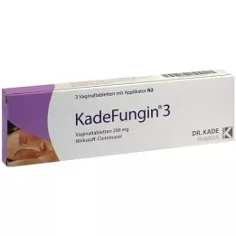 KADEFUNGIN 3 compresse vaginali, 3 pezzi