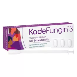 KADEFUNGIN 3 compresse vaginali, 3 pezzi