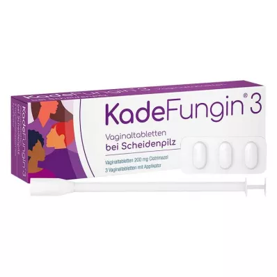 KADEFUNGIN 3 compresse vaginali, 3 pezzi