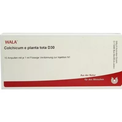 COLCHICUM E planta tota D 30 fiale, 10X1 ml