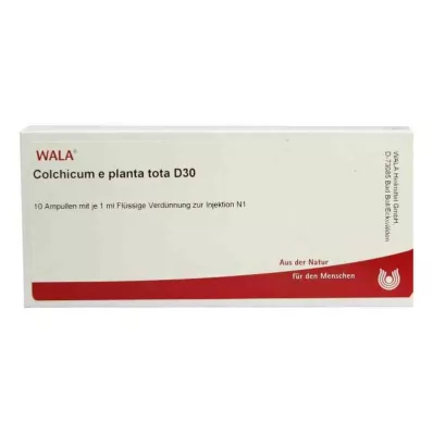 COLCHICUM E planta tota D 30 fiale, 10X1 ml