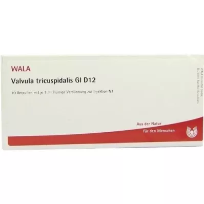 VALVULA tricuspidalis GL D 12 fiale, 10X1 ml